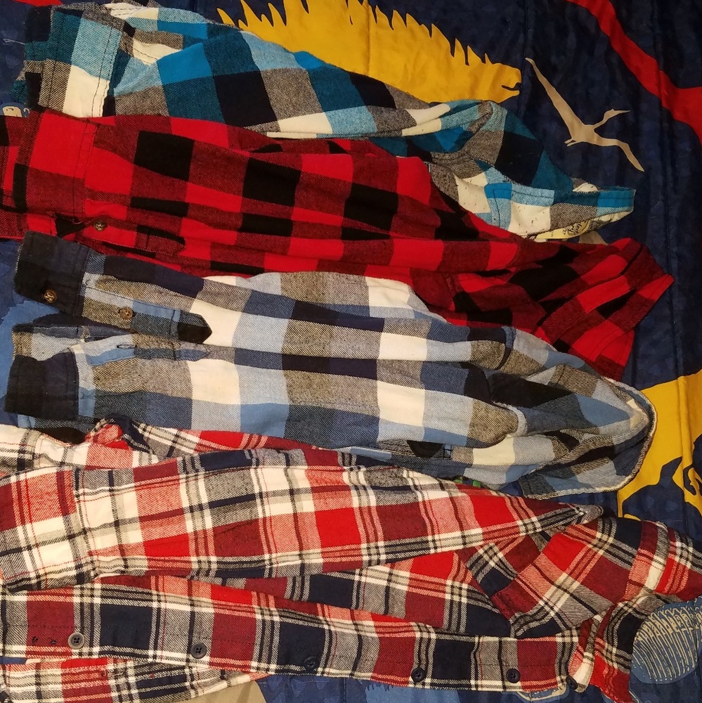 Boys Flannels | size 6/7